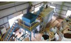 Belt Sludge Drying system /industrial sludge treatment