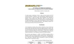 Challenges of High-Sulfate Wastewter Recycle Brochure