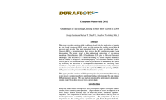 Challenges of Recycling Cooling Tower Blowdown in a Power Plant Brochure
