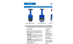 CYL - Model MU - Knife Gate Valve -  Brochure