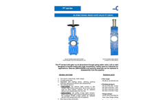 CYL - Model PT - Knife Gate Valve - Brochure