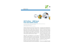 SGF Profiling™ – NMR Based Fruit Juice Quality Control
