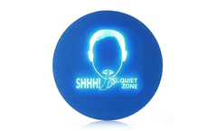 Pulsar - Model SafeEar - Noise-Activated Warning Sign- Shhh Quiet Zone