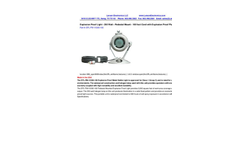 Larson Electronics - Model EPL-PM-1X300-100 - Explosion Proof Metal Halide Light - Datasheet
