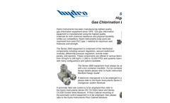 Series 3000 High Capacity Gas Chlorination Equipment Brochure
