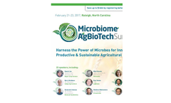Microbiome AgBioTech Full Event Guide - Brochure