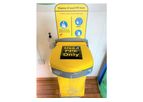 EcoDepo - PPE Bin with Hand Sanitiser Kit