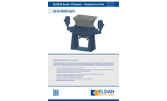 ELDAN SC2109 / SC2118 Super Chopper - Frequency Drive Up to 30000 kg/h - Brochure