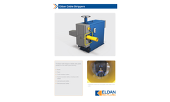 Eldan M3 / M6 / M6S / M8 Cable Strippers - Brochure