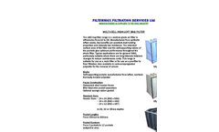 LMG - G4/EU4 - Multi Cell High Loft Bag Filter Brochure