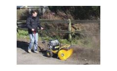 EASY SWEEP - Model ES600 - Wide Walk Behind Sweeper