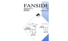 Fansider  - MC 250 and MC 500 - Volumetric Micro-Batch Feeders - Brochure