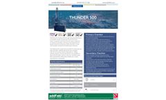 Addfield Thunder - Model 500 - Marine Incinerator- Full Specification Sheet