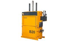 Greenbank - Model B20 - Baler for Plastic, Paper and Cardboard