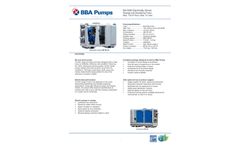 BBA Pumps - BA100K D193 Electric - ENG - Datasheet