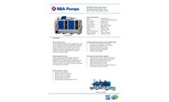 BBA Pumps - Model BA300E D355 Multi-Use - 12-Inch Mobile Electric Pump - Datasheet