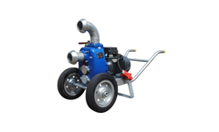 BBA Pumps - Model B70-4 BVGMC Manure Electric Drive - Self-Priming Centrifugal Pump