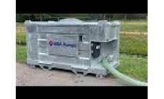 BBA Pumps Settlement Tank - Video