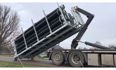BBA Pumps Pipe Transport Frame Loading & Unloading - Video