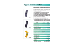 8701 – Hygrometer – Specifications