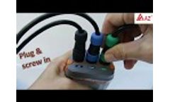 AZ 86031 Combo PH/EC/DO Meter Calibration And Maintenance - Video