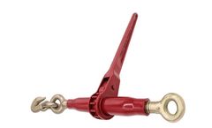 IEG - Model IP RATCHET-DR-1-E - Ratchet Binder with 3/8 Inch Grab Hook - Eye – 1 Inch Screw Diameter