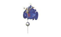 Model 100D - Pre-Determined Float Control Valves