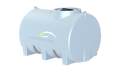 Enduramaxx - Model 5000 Litre (171037) - Baffled Horizontal Tank for Drinking Water to Liquid Fertilser