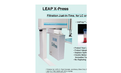 LEAP - X-Press - Automated Sample Filtration System - Brochure