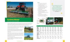 Major - Model Cyclone MJ35-150-MJ35-170 - Deck Mower - Brochure