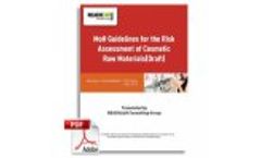 Guidelines for the RA of Cosmetic Raw Materials (draft)