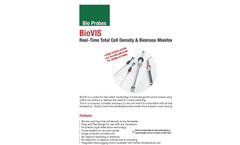 BioVIS - In-Situ Probes For Real Time Total Cell Density & Biomass Monitoring- Brochure