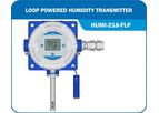 Model HUMI-218: - Loop Powered Humidity Transmitter