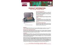 PCH - Model 1072 Mk2 - 1 Channel Proximity Probe Monitor - Brochure