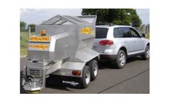 Towed Mini Salt Spreader