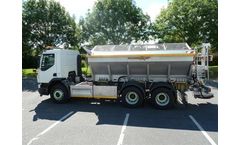 Romaquip - 10m³ Permanent Mount Dry Spreader c/w Plough