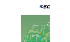 Guidance on Waste and Recovered Substances - Brochure