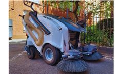 Trafalgar - Model Eco City Sweeper2 - Battery Powered Compact Silent Pedestrian Sweeper