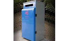 Iles - Model TI0064REC - 100lt Valley Recycling Bin