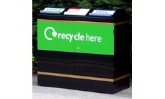 Iles - Model TI025 - 300lt Terrrace Recycling Bin