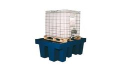 Romold - Model BB1 - Polyethylene IBC Spill Containment Pallet