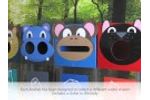 Box Cycle Animal Face Bins Video