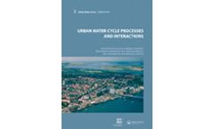 Urban Water Cycle Processes and Interactions: Urban Water Series - UNESCO-IHP
