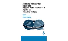 Assessing the Hazard of Metals and Inorganic Metal Substances in Aquatic and Terrestrial Systems