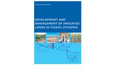 Development and Management of Irrigated Lands in Tigray, Ethiopia