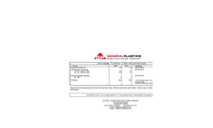 Flexible Foam (Sheet Stock) TF-5070- Brochure