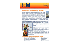 Compliance and Reporting Services - Brochure