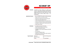 EZ-MUD - Model DP - Borehole Stabilizing Dry Polymer - Data Sheet