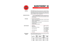 Barotherm - Model GOLD - Thermally Conductive Grout - Data Sheet
