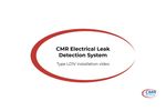 CMR Electrical leak detection system type LD1V installation video - Video